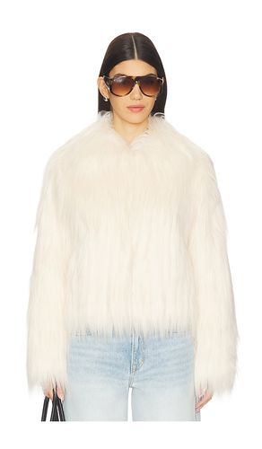 Fallon Faux Fur Jacket in . Size L. Also in M, XL, XS, XXS - LoveShackFancy - Modalova