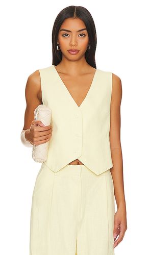 Chaleco leo en color amarillo talla L (también en M, S, XL, XS, XXL, XXS) - LIONESS - Modalova