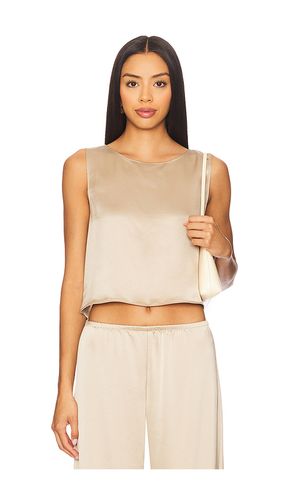 Barb Crop Sleeveless Crew Top in . Taglia L. Also in M - LESET - Modalova