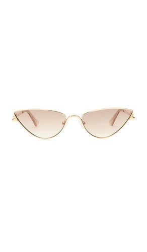 Gafas de sol soiree en color oro metálico talla all - Le Specs - Modalova