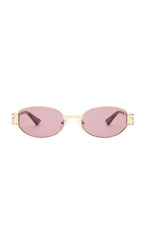 Gafas de sol forbidden en color oro metálico talla all - Le Specs - Modalova