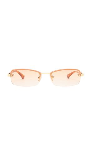 Gafas de sol enigmatic en color oro metálico talla all - Le Specs - Modalova