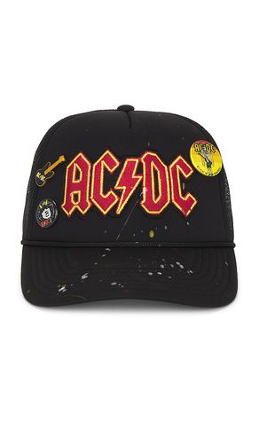 Madeworn Ac/dc Cap in Black - Madeworn - Modalova