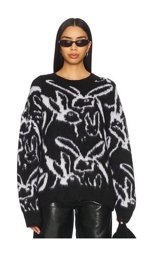 Jersey sketched bunnies en color negro talla L (también en M, S, XS) - MSGM - Modalova