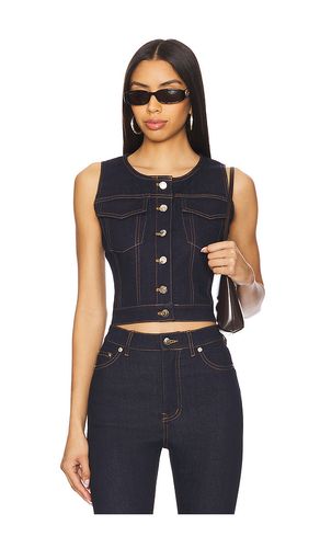 Chaleco denim rina en color azul talla M (también en S, XS) - Nakedvice - Modalova