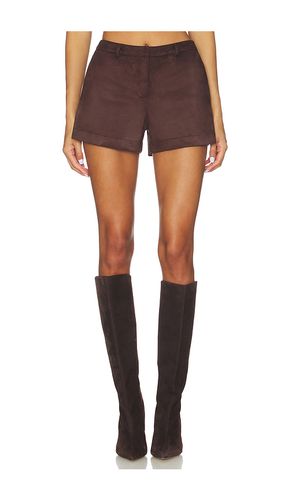 Woods Faux Suede Short in . Taglia L. Also in M, XL, XXL - SNDYS - Modalova