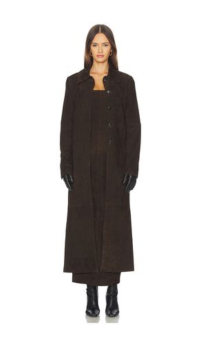 Bruno Suede Coat in . Taglia M. Also in S, XS, XXS - SRG - Modalova
