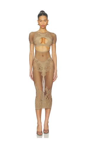 Flower Midi Dress in - POSTER GIRL - Modalova