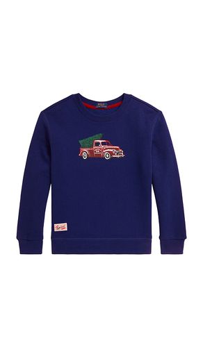 Sudadera en color royal talla 4 (también en 5) - Polo Ralph Lauren - Modalova