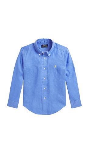 Kids Linen Sport Shirt in . Taglia 2. Also in 3, 4, 5, 6 - Polo Ralph Lauren - Modalova