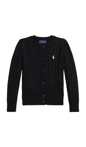 Long Sleeve Cable Knit Cardigan in . Taglia 2. Also in 3, 6 - Polo Ralph Lauren - Modalova