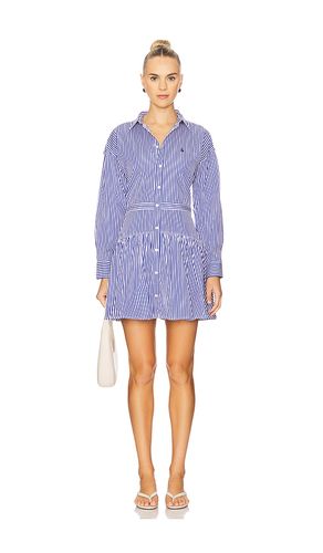 Striped Cotton Paneled Shirtdress in . Taglia 0. Also in 2 - Polo Ralph Lauren - Modalova