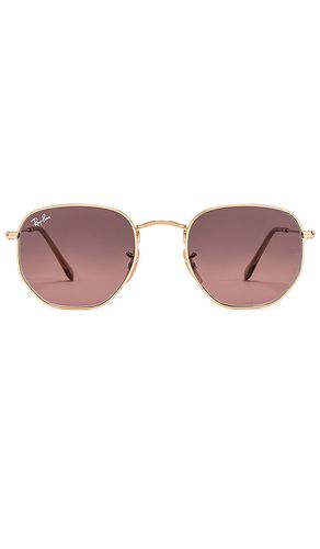 LUNETTES DE SOLEIL HEXAGONAL FLAT en - Ray-Ban - Modalova