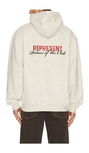 Sudadera patron of the club en color crema talla L (también en M, S, XL/1X) - REPRESENT - Modalova