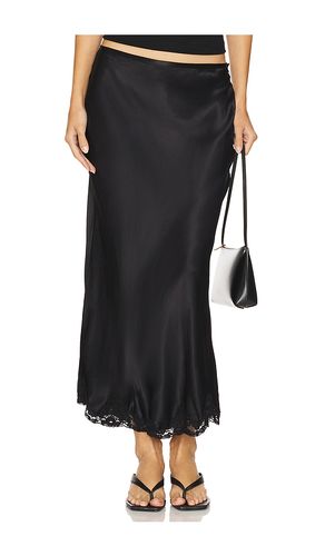 Falda midi crystal en color negro talla S (también en XXS) - RIXO - Modalova