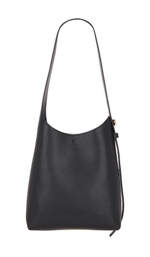 Bolso hobo pequeño romy en color negro talla all - Tory Burch - Modalova