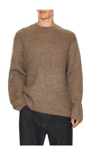 Wool Cotton Long Sleeve Crew Neck Sweater in . Size S. Also in XL/1X, XXL/2X - Theory - Modalova
