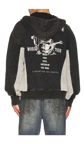 Capucha con cremallera en color negro talla L (también en M, S, XL/1X) - True Religion - Modalova