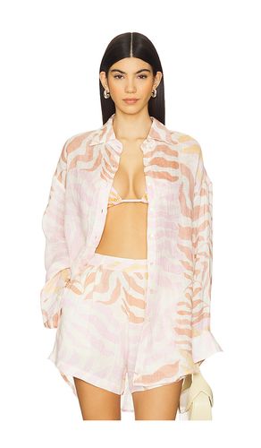 CHEMISE BOYFRIEND EN LIN PLAYA en . Taille L. Also en M, S, XS - vitamin A - Modalova