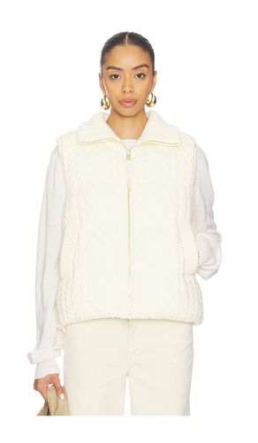 Irina Cable Knit Gilet in . Taglia L. Also in M, S, XL, XS - Varley - Modalova