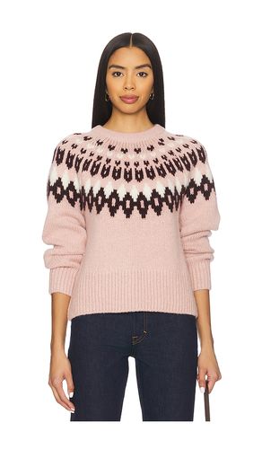 Anne Fairisle Pullover in . Taglia L. Also in M, S, XL, XS - Veronica Beard - Modalova