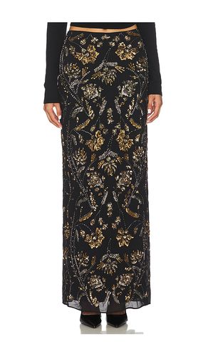 Falda maxi medina en color negro talla 2 (también en 8) - Veronica Beard - Modalova