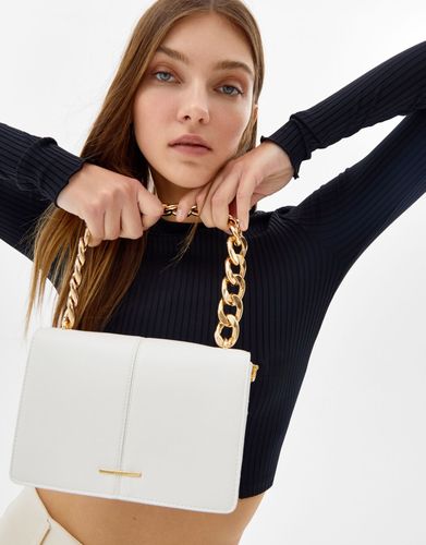 Sobre Acordeón Cadena Mujer - Bershka - Modalova