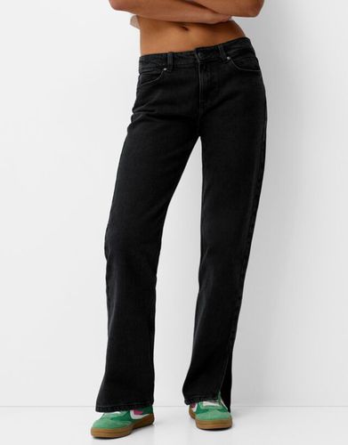 Jeans Flare Abertura Lateral Mujer 42 - Bershka - Modalova