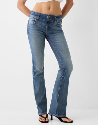 Jeans Bootcut Low Waist Mujer 44 - Bershka - Modalova
