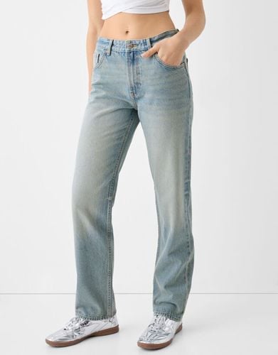 Jeans Straight Mujer 44 - Bershka - Modalova