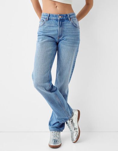 Jeans Straight Mujer 32 - Bershka - Modalova