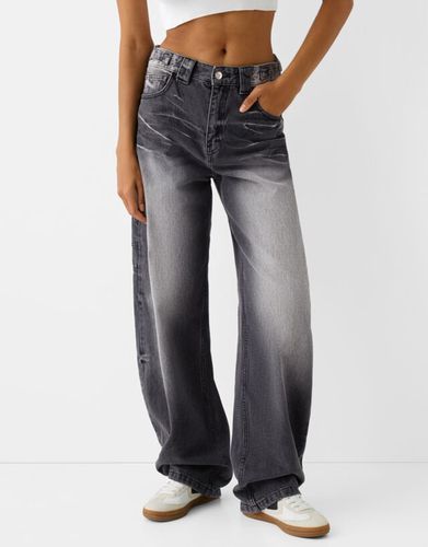 Jeans Baggy Carpenter Mujer 34 - Bershka - Modalova