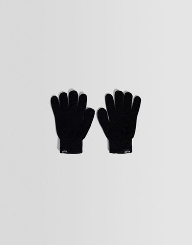 Guantes Chenilla Mujer - Bershka - Modalova