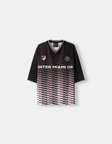 Camiseta Inter Miami Cf Print Mesh Hombre M - Bershka - Modalova
