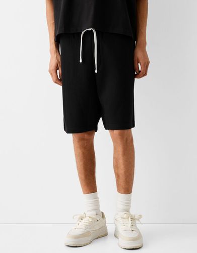 Bermuda Felpa Hombre S - Bershka - Modalova