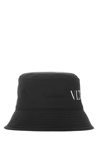 Black Polyester Hat Cappelli - Men - Valentino Garavani - Modalova