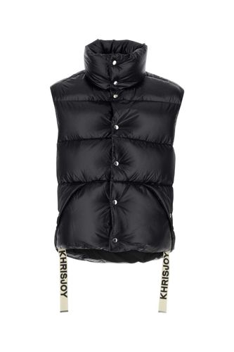 Nylon Sleeveless Puff Shiny Down Jacket Piumini - Men - Khrisjoy - Modalova