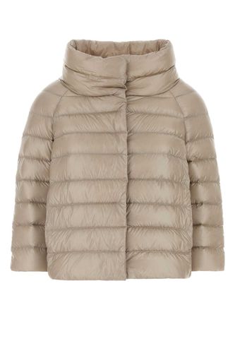 Sand Nylon Down Jacket Piumini - Women - Herno - Modalova