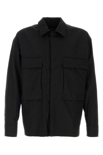Black Nylon Jacket Exterior: Camicie - Men - Herno - Modalova