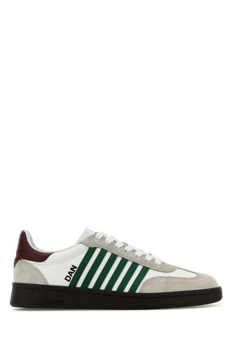 Dsquared2 Whitegreenred Sneaker - Dsquared2 - Modalova