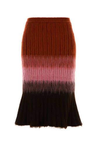 Fendi Rust+blush Skirt - Fendi - Modalova