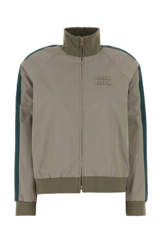 Miu Miu Kakiverde Jacket - Miu Miu - Modalova