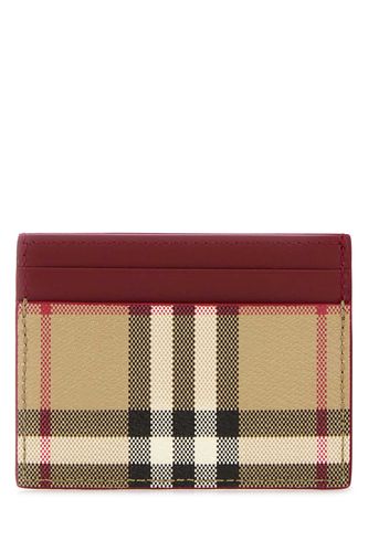 Polyurethane Polyester Cotton Portafogli - Burberry - Modalova