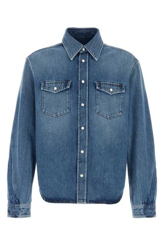 Denim Shirt Exterior: Cotton Camicie - Men - Givenchy - Modalova