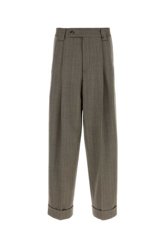 Exterior: Virgin Wool Pantaloni - Versace - Modalova
