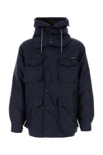 Navy Blue Wool Blend Jacket Giubbini - Men - Prada - Modalova