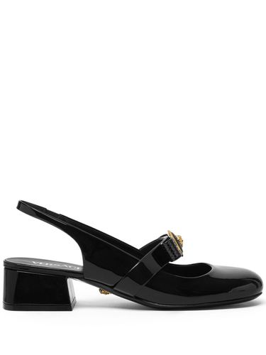 Gianni Ribbon Patent Leather Pumps - Versace - Modalova