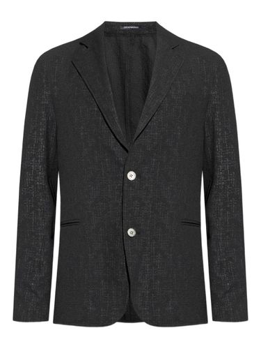 Single-Breasted Blazer Jacket - Emporio Armani - Modalova