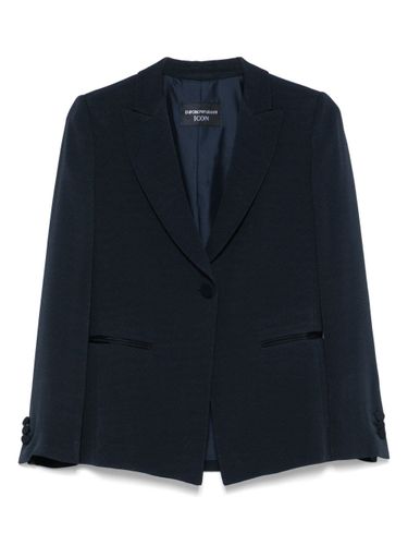 Single-Breasted Blazer Jacket - Emporio Armani - Modalova
