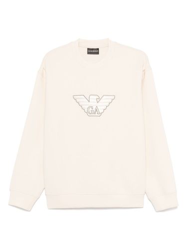 Logo Cotton Sweatshirt - Emporio Armani - Modalova